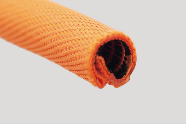 Doppelschicht-Gewebeschrumpfschlauch (orangefarben)
